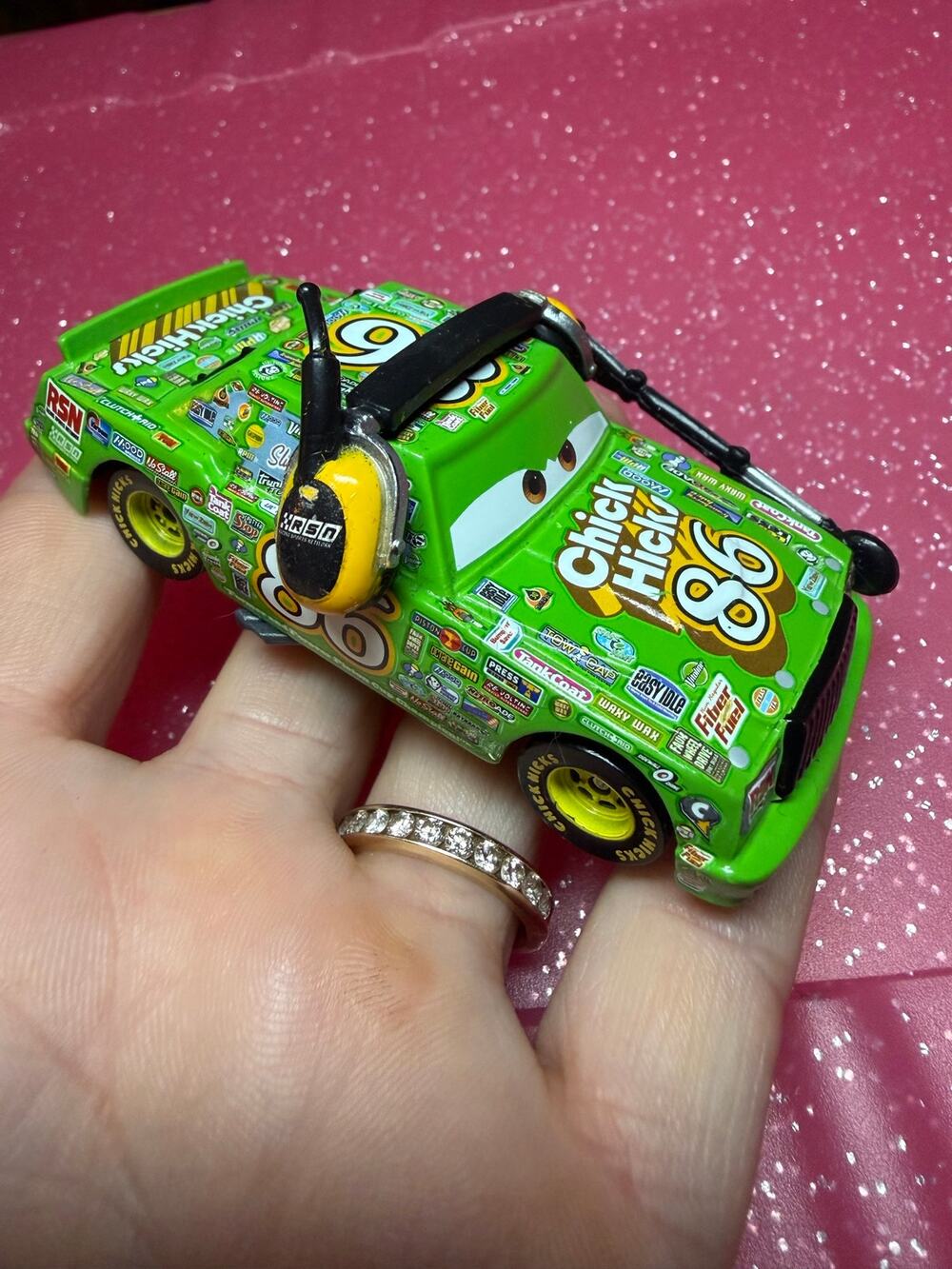 Disney Pixar Cars 3 Chick Hicks with Headset Diecast